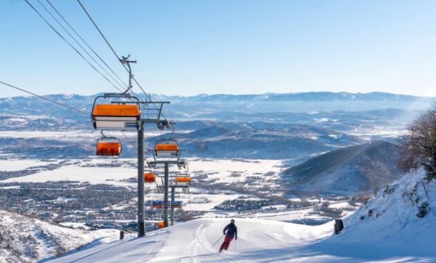 Ski resorts in Utah Park City - Park city mountain