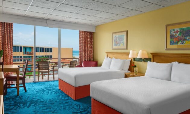 St Pete Beach Dolphin Resort room