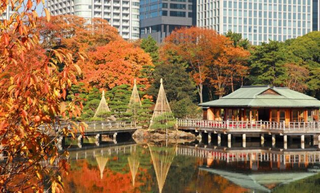 Hamarikyu Gardens, Tokyo