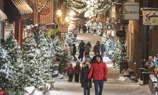 Celebrate the seasons in Quebec City 