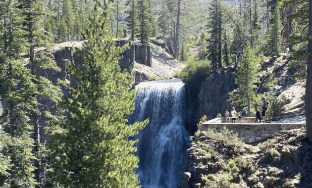 Summer Vacation in the Mountains in Mammoth Mountain California