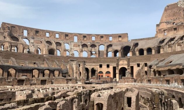 Colosseum Hypogeum, Rome, Italy