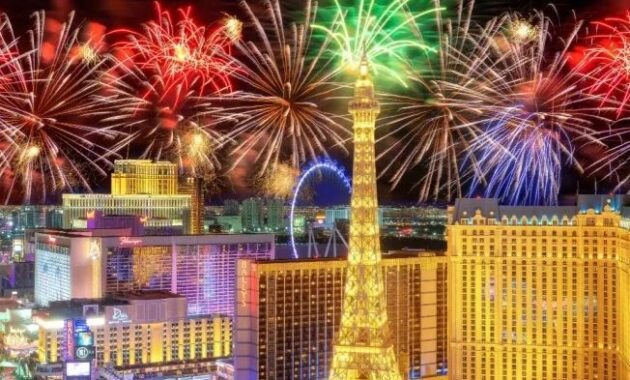 Best New Year Destinations in the USA - Las Vegas Nevada