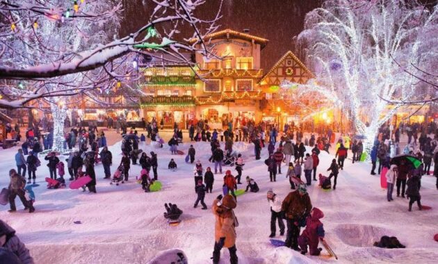 Christmast at Leavenworth, Washington USA