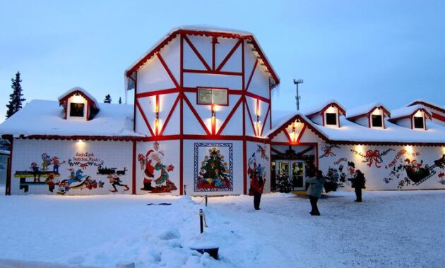 Christmast at North Pole, Alaska USA