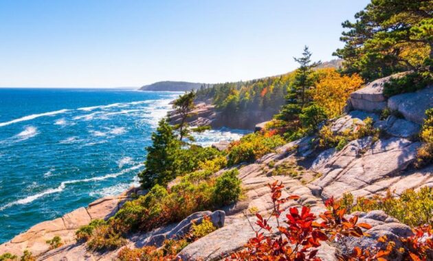 Most Popular National Parks in the US - Acadia National Park, Maine