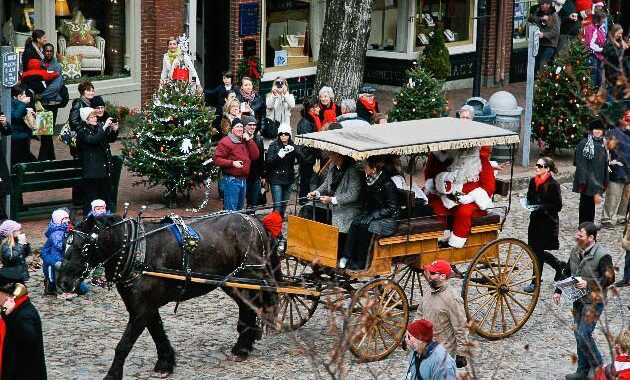 Nantucket Massachusetts on Christmas