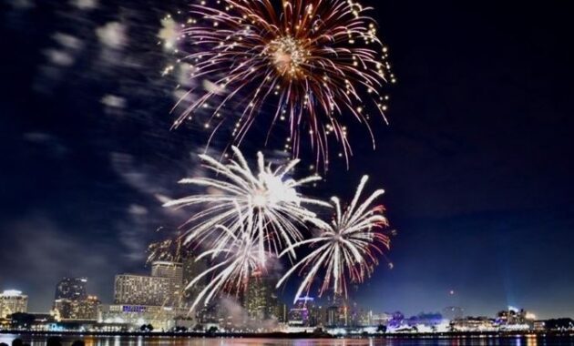 New Orleans Louisiana new year eve