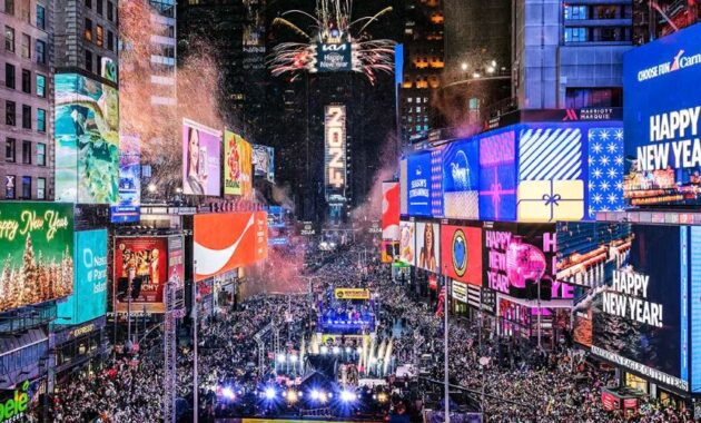 New York City on New Year Eve