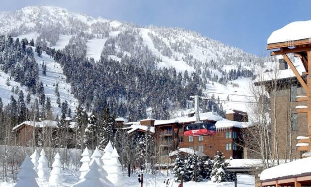 Ski Resorts in US - Jackson Hole, Wyoming