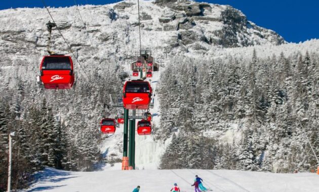 Stowe, Vermont - Winter Sports in US