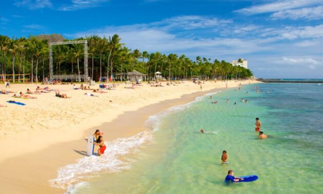 Warm Weather Destinations - Honolulu Hawaii