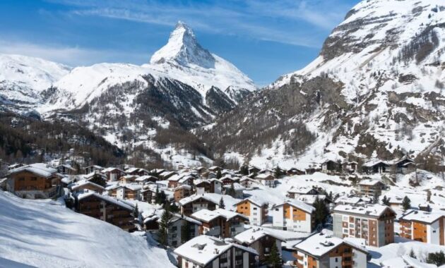 Winter Retreats in Zermatt, Switzerland