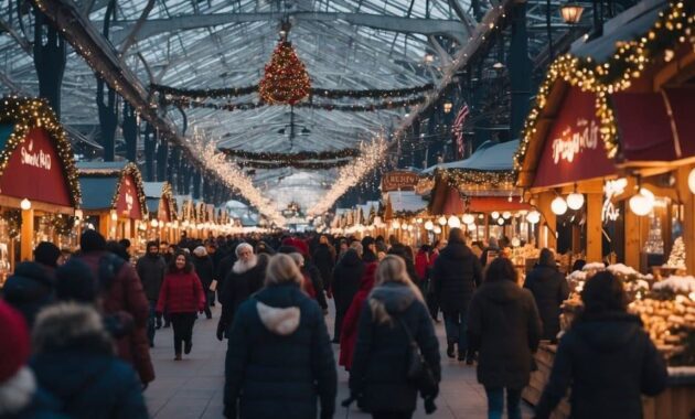 Winterfest in Chicago Illinois USA