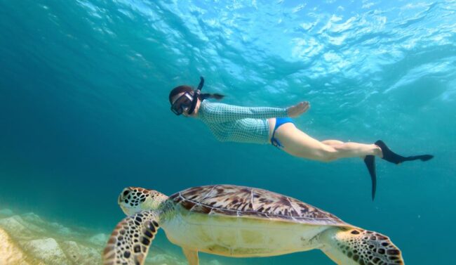 Best Snorkeling in Kauai - Ke'e Beach Hawaii