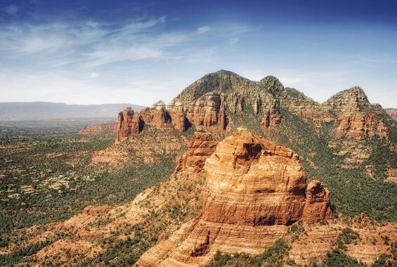 Scenic landscapes of Sedona Arizona USA