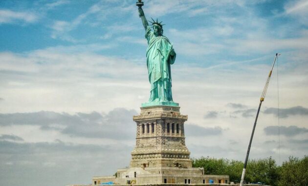 Statue of Liberty, New York - historic landmarks USA travel guide