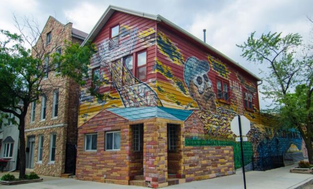 Chicago Illinois street art USA