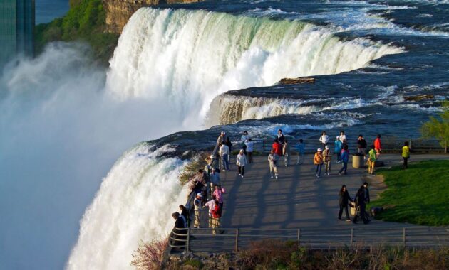 Niagara Falls, New York - most beautiful waterfalls USA