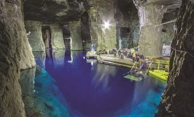 Bonne Terre Mine Missouri - best scuba diving spots USA