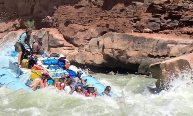 Colorado River – Grand Canyon, Arizona - best river rafting spots USA