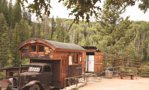 best eco-lodges USA - Strawberry Park Hot Springs Cabins Steamboat Springs, Colorado