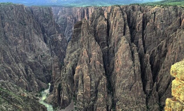 Black Canyon of the Gunnison, Colorado - underrated US national parks