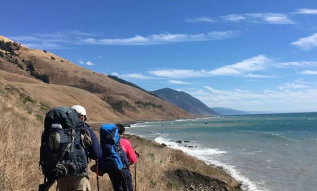 USA hidden hiking trails - Lost Coast Trail – California