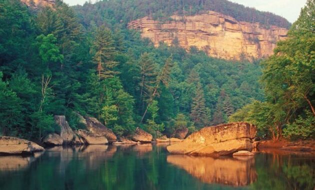 Big South Fork, Kentucky Tennessee - USA secret canyons and valleys