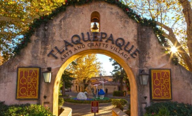 Stroll Through Tlaquepaque Arts and Shopping Village