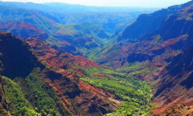 Waimea Canyon, Hawaii - USA secret canyons and valleys