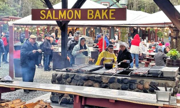 Gold Creek Salmon Bake & Cultural Dance Show - Juneau Alaska things to do