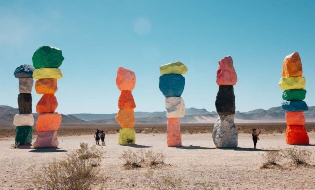 Seven Magic Mountains Desert Art at Its Finest