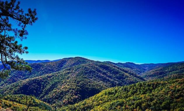 Blue Ridge Mountains, Virginia USA