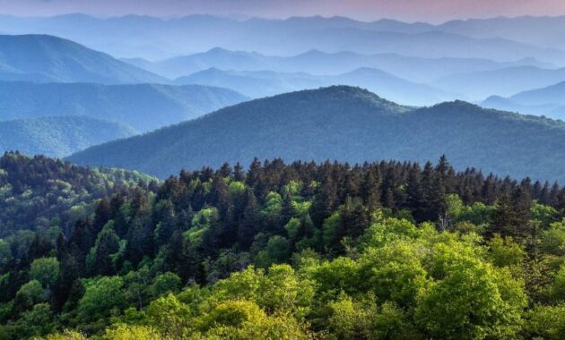 Great Smoky Mountains, Tennessee & North Carolina - USA mountain hidden getaways
