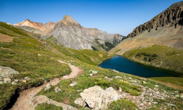 Blue Lakes Trail, Colorado - USA hidden hiking trails