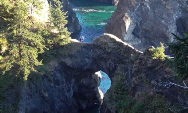 Natural Bridges (Southern Coast) Oregon coastal hidden gems