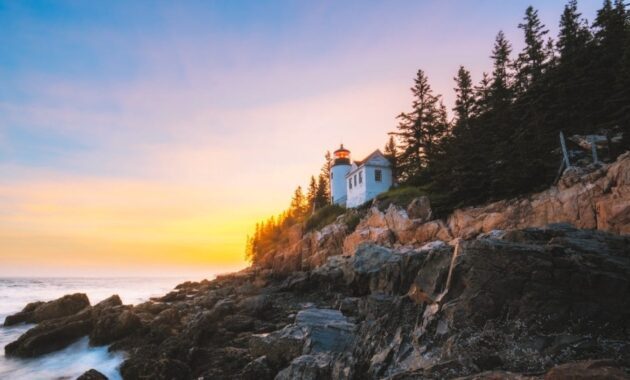 Acadia National Park, Maine - New England fall foliage best places