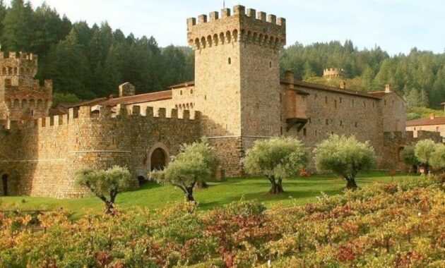 Castello di Amorosa - Napa Valley wine tasting tours