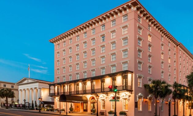 The Mills House - Charleston South Carolina historic hotels