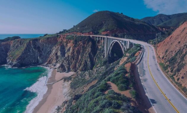 Highway 1 road trip San Francisco to Los Angeles