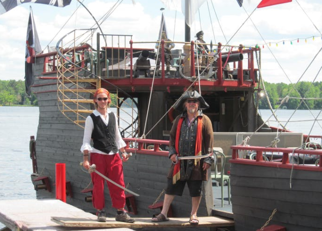 Pirates Hideaway in Eagle River Wis