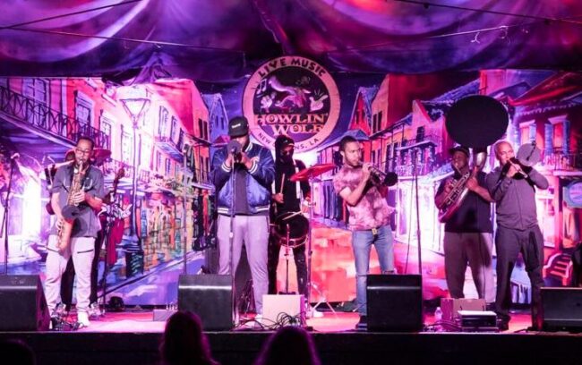 Live music in March at New Orleans