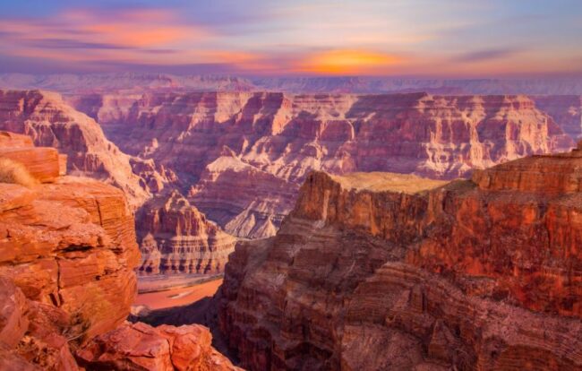 The Beauty Grand Canyon in US
