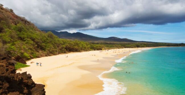 Sun, Sand, and Sea at Makena Beach Hawaii