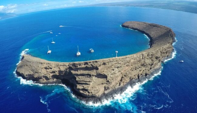Molokini Crater for snorkeling