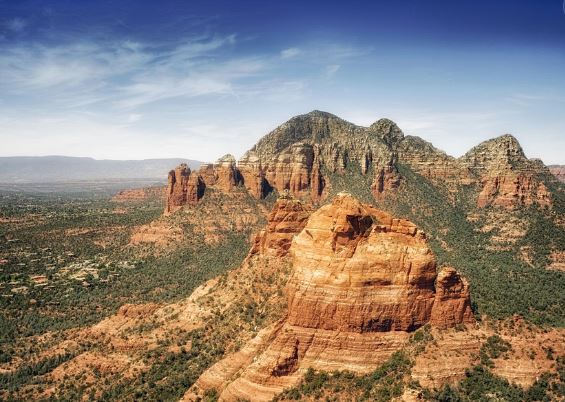Scenic landscapes of Sedona Arizona USA