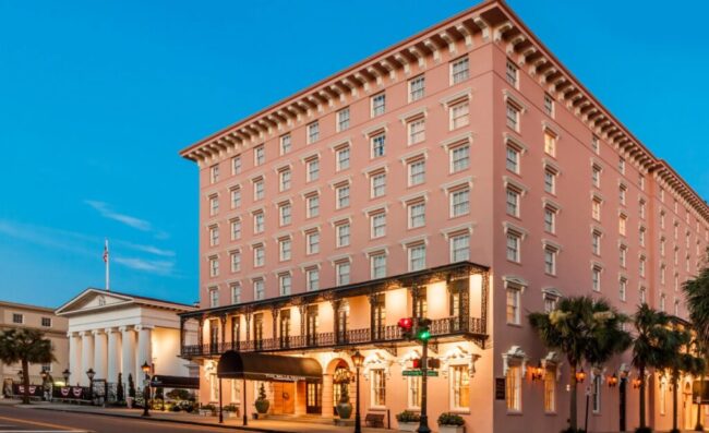 The Mills House - Charleston South Carolina historic hotels